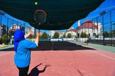 Tenis Tutkunları, Yeşilyurt Belediyesi Tenis Turnuvası’nda Hünerlerini Sergiledi